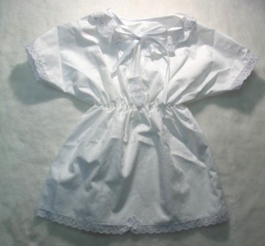 Крестильное платье (сатин)